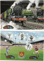 Postcards - Centenary & train (2)