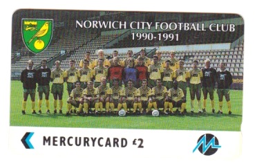 Mercury Phonecard - Squad