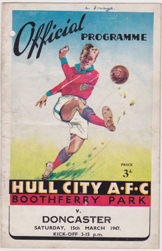 Hull City v Doncaster - 1946/1947