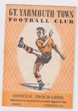 Yarmouth v Crystal Palace - 1953/1954